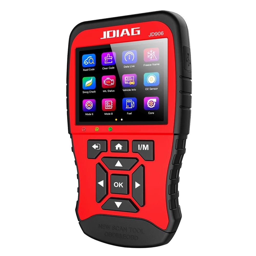 JDiag Multi-function Large Screen Code Reader JD906 Enhanced