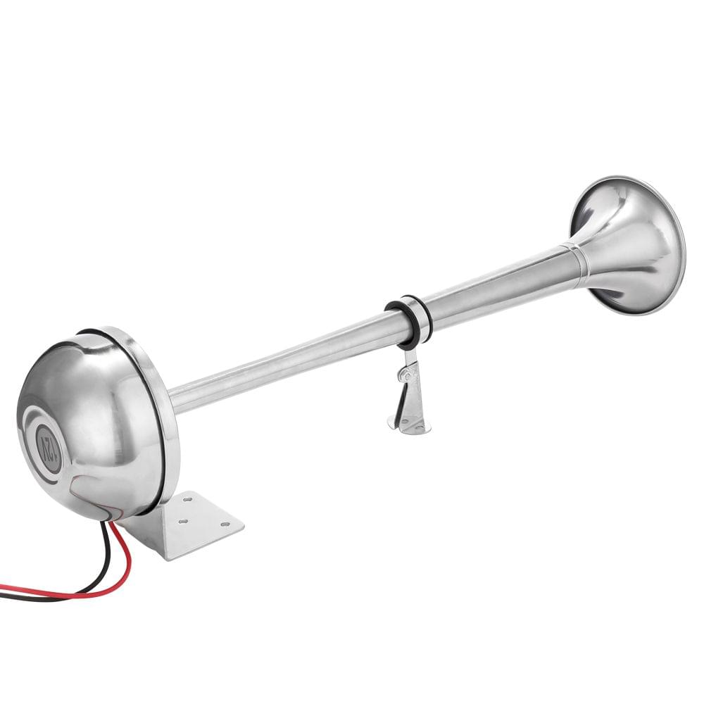 180dB Boat Trumpet 12V/24V Electric Single Air Horn Marine - 12V