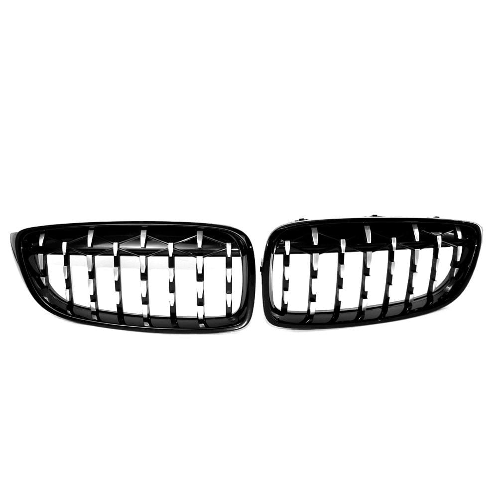New Semi-plating Front Dual Kidney Grill Grille Fit for BMW