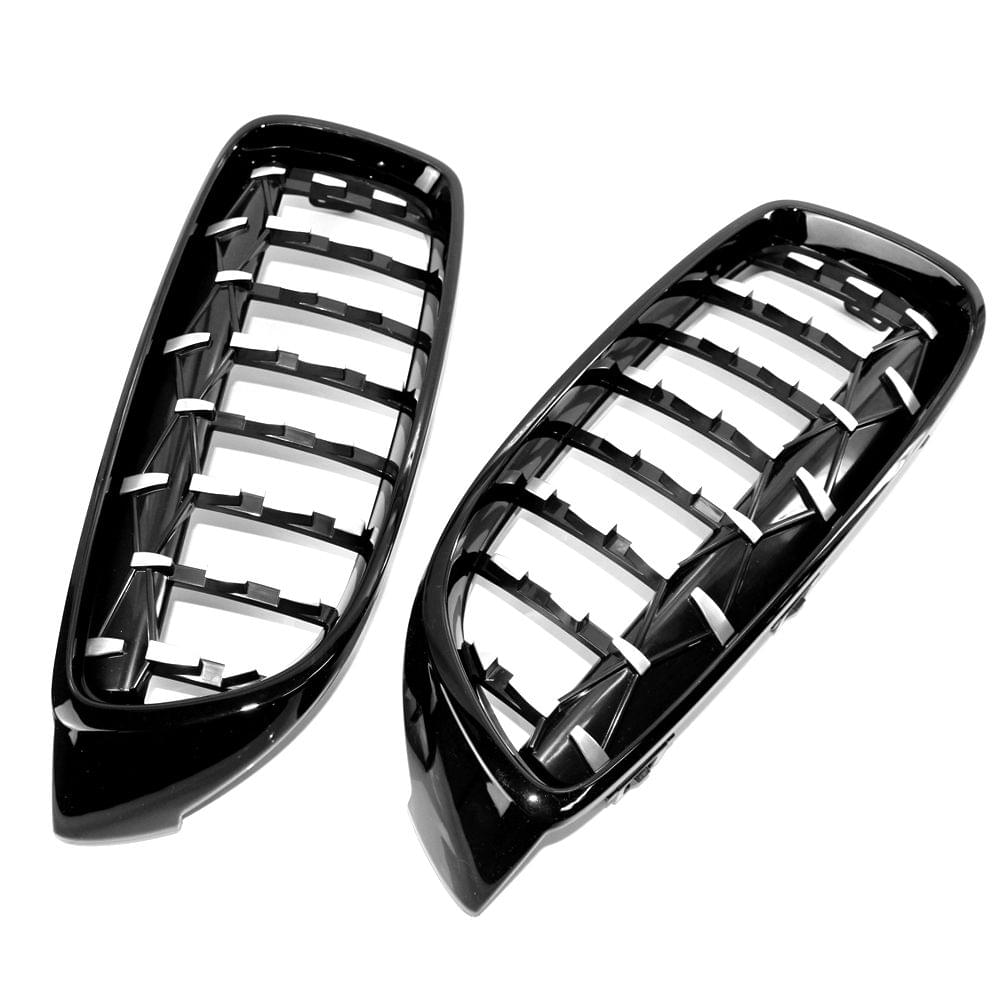 New Semi-plating Front Dual Kidney Grill Grille Fit for BMW