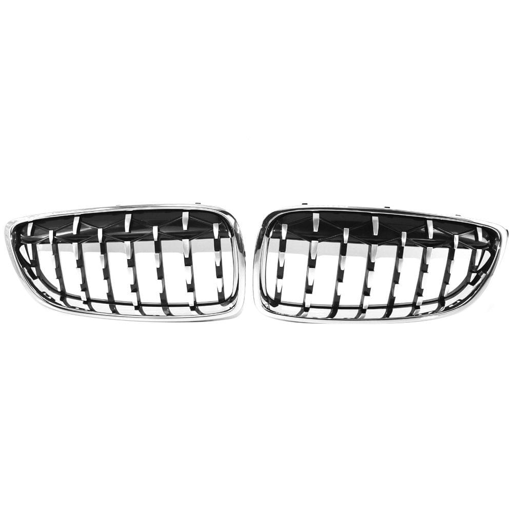 New Plating Front Dual Kidney Grill Grille Fit for BMW F32