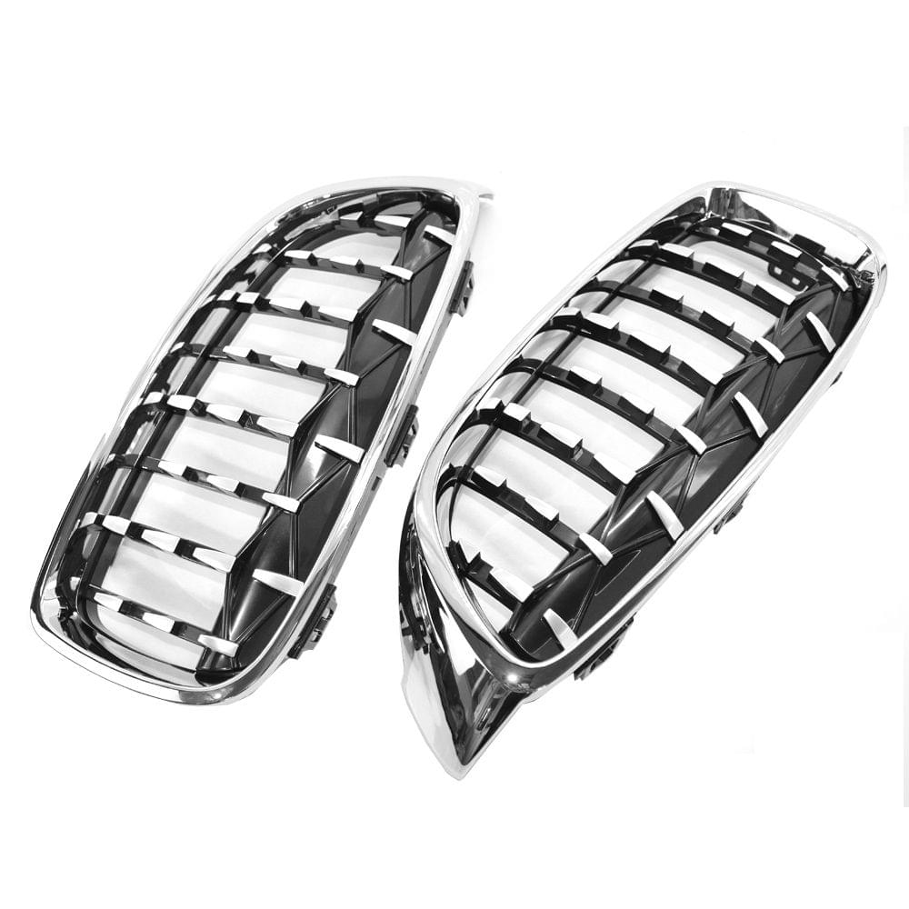 New Plating Front Dual Kidney Grill Grille Fit for BMW F32