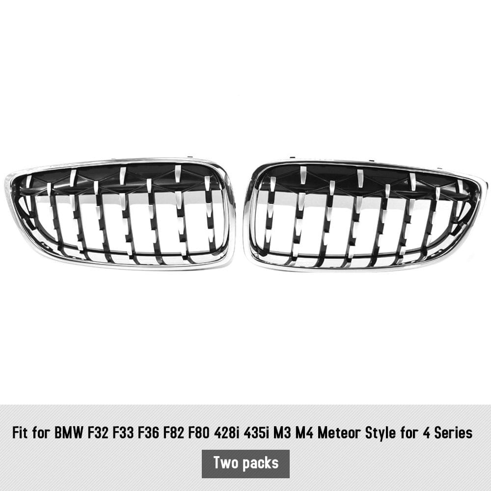 New Plating Front Dual Kidney Grill Grille Fit for BMW F32