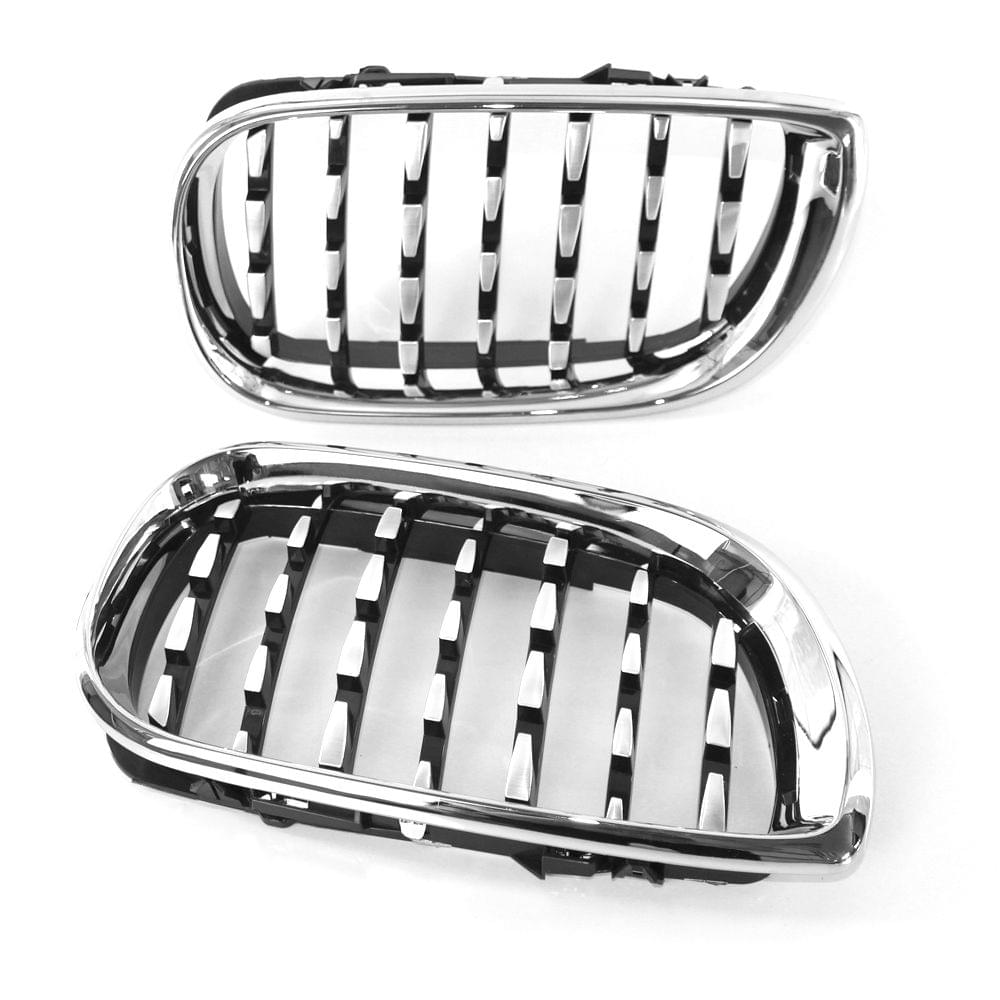 New Plating Front Dual Kidney Grill Grille Fit for BMW E46 3