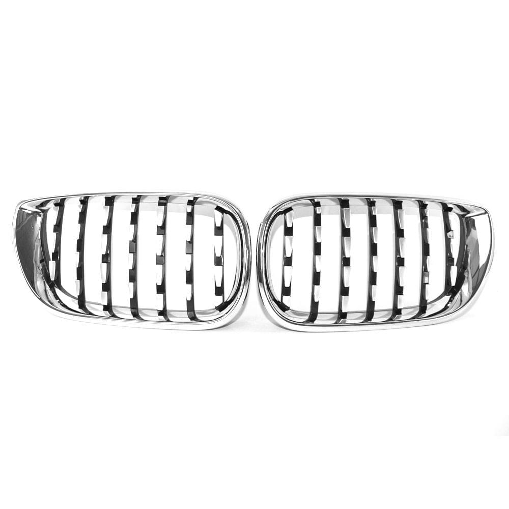 New Plating Front Dual Kidney Grill Grille Fit for BMW E46 3