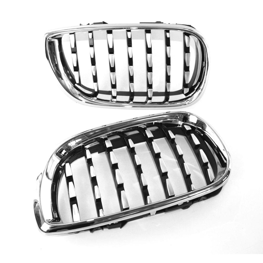 New Plating Front Dual Kidney Grill Grille Fit for BMW E46 3