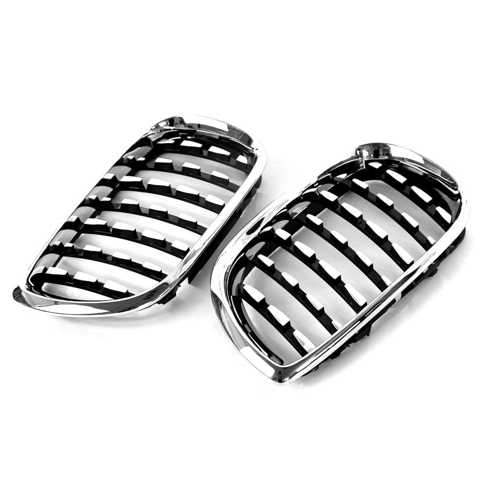 New Plating Front Dual Kidney Grill Grille Fit for BMW E46 3