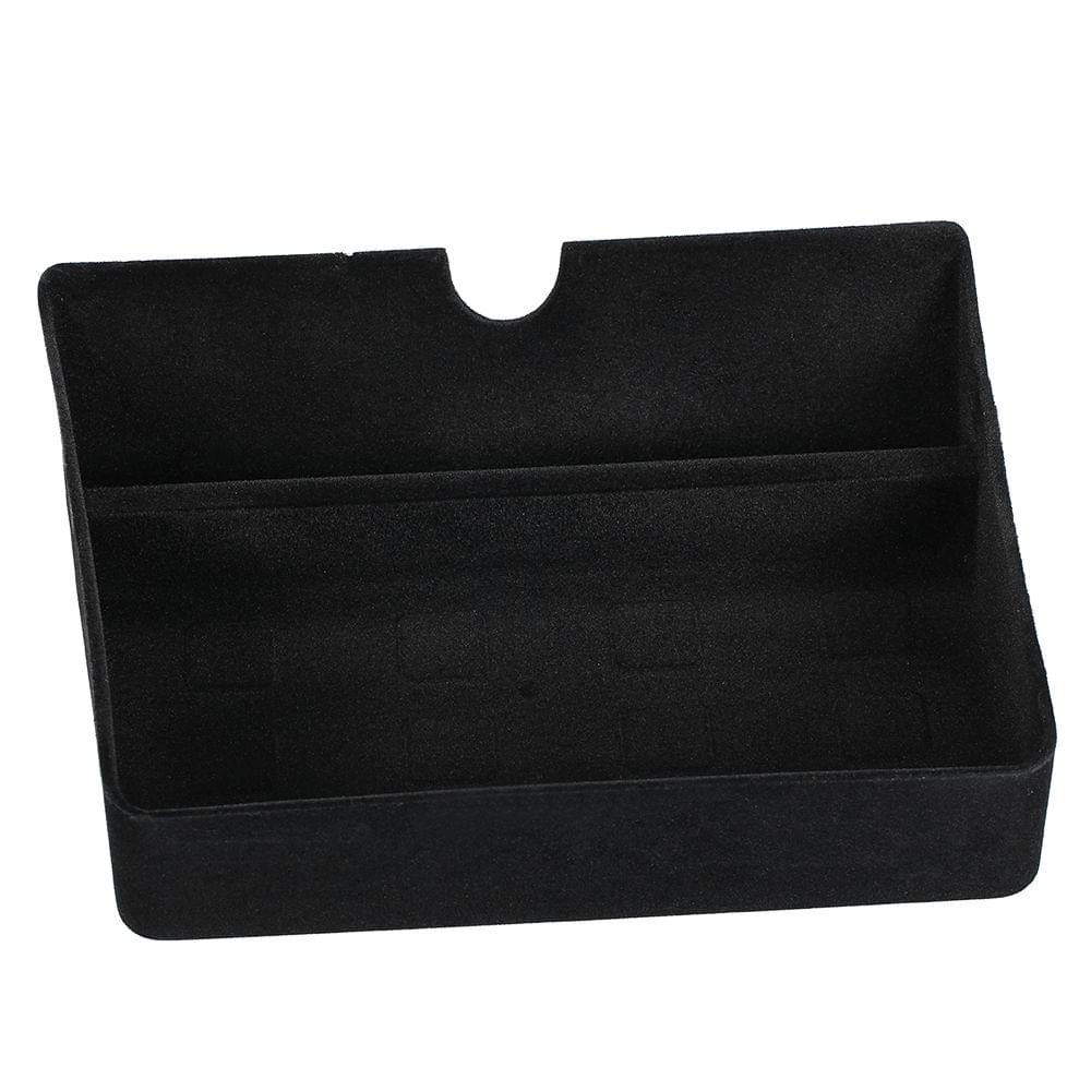 Storage Bin Carbon Fiber Center Console Drawer Tray for