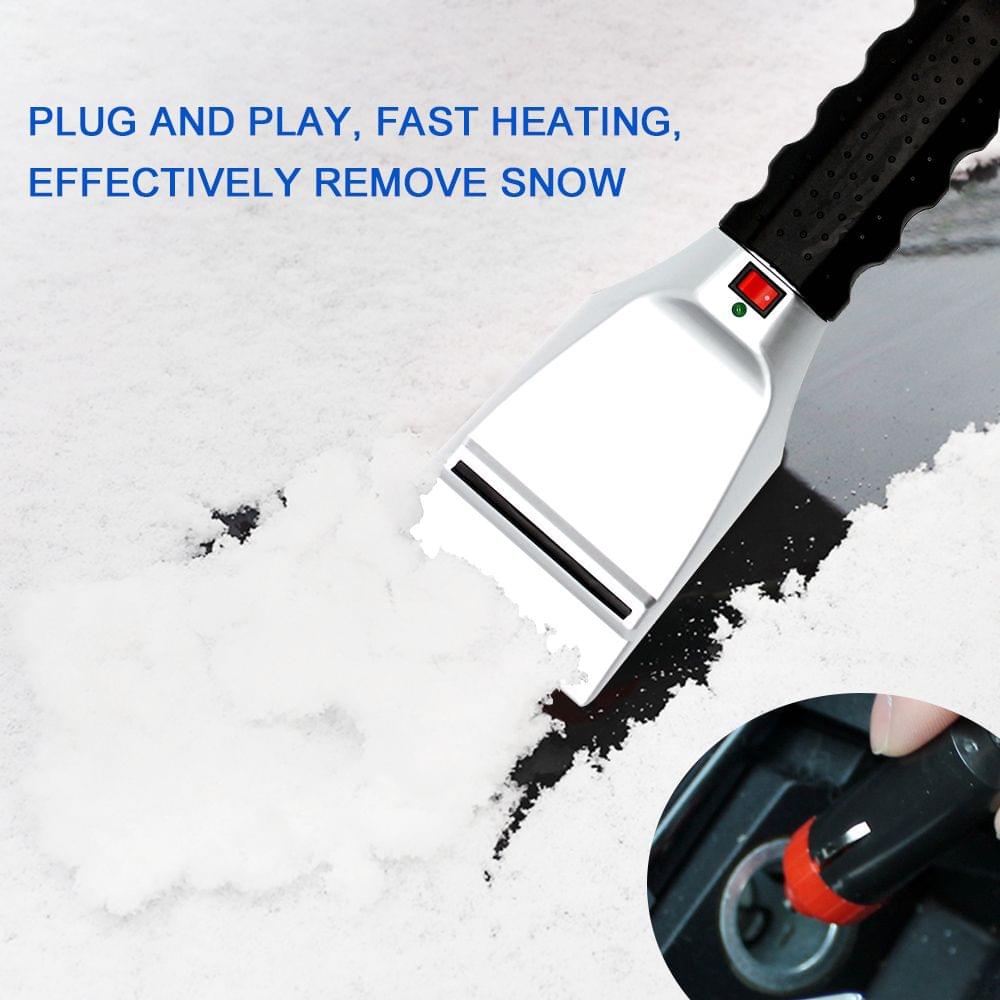 Car Automatic Heating Snow Shovel 12V Vehicle Smoke-lighter