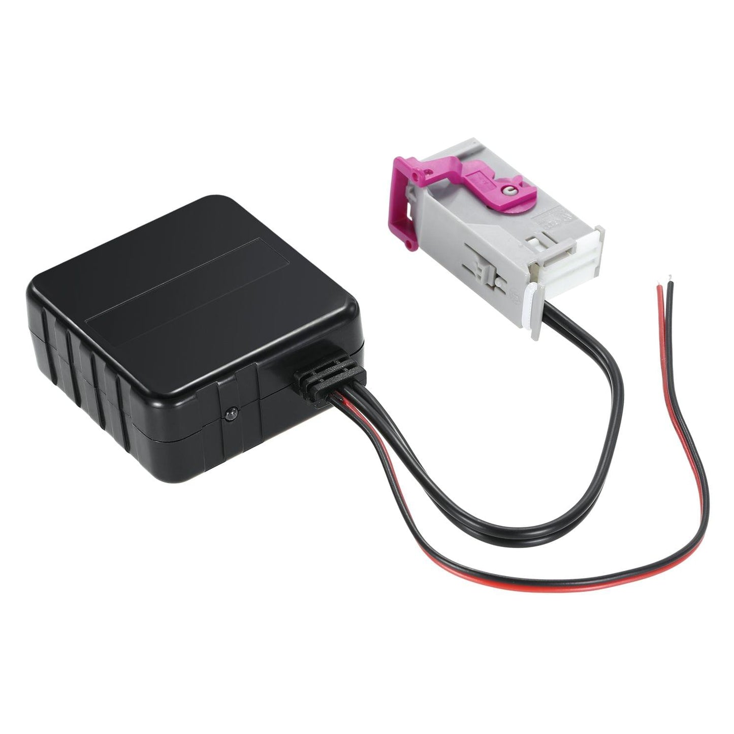 Car Aux BT Adapter Wireless Microphone TF USB Flash Drive