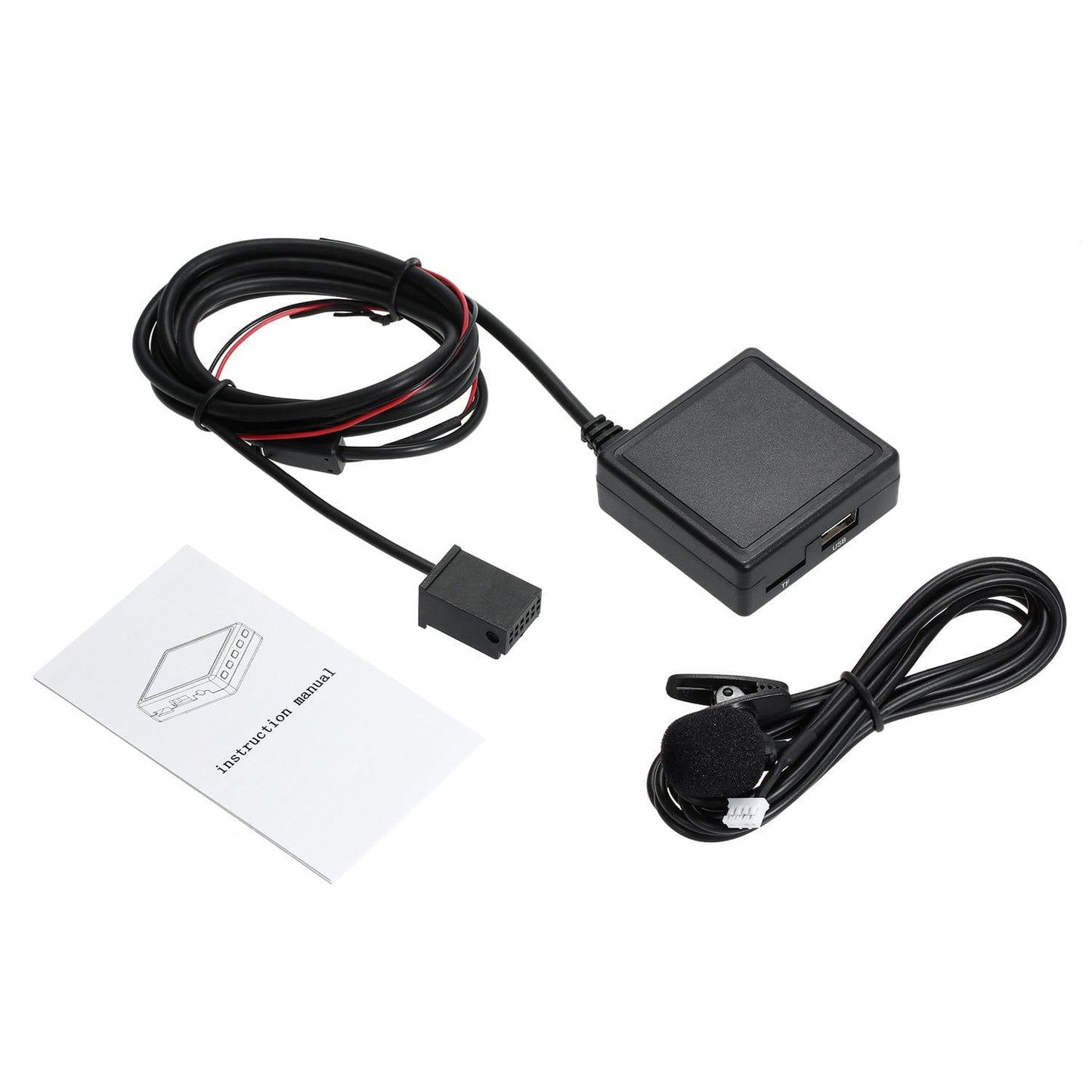 Car Aux BT Adapter Wireless Microphone Replacement for BMW