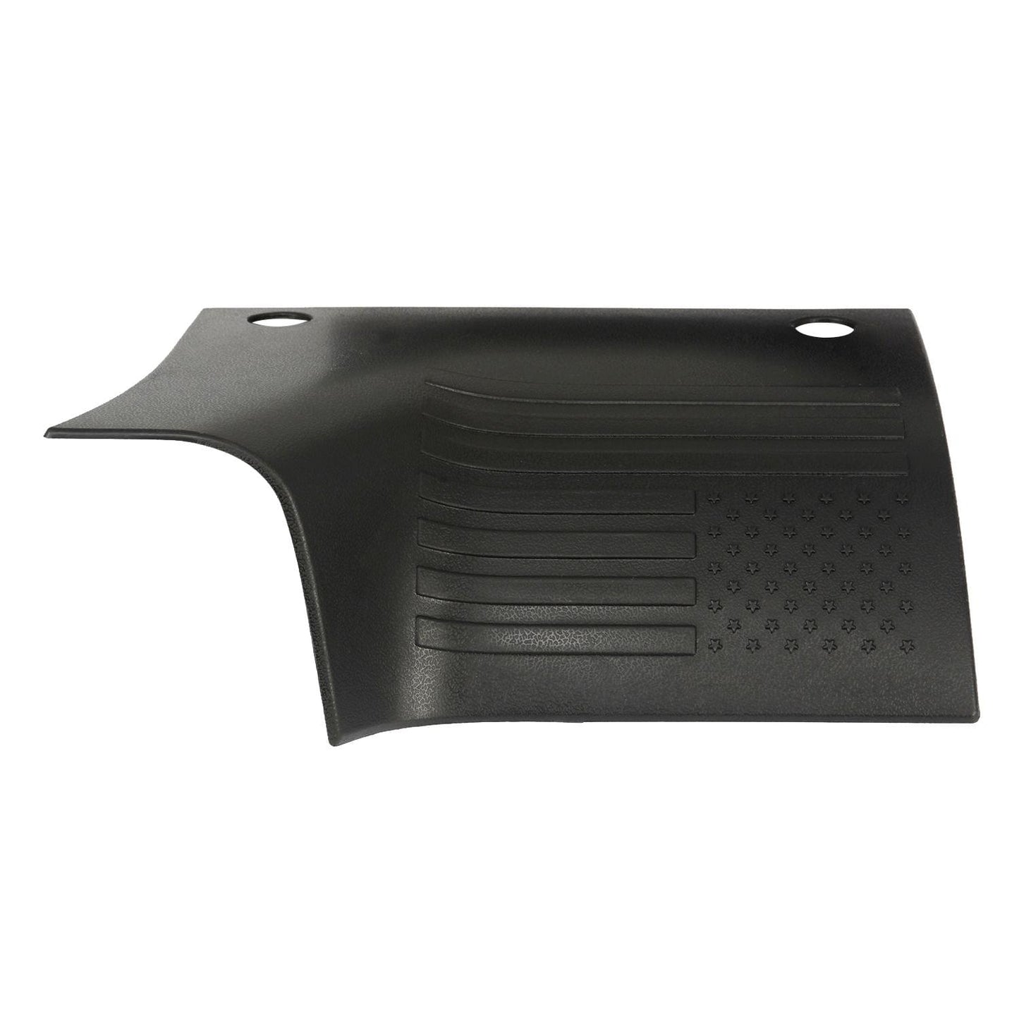 2 pcs ABS Engine Hood Guards Trim USA Flag Hood Wrap Angle