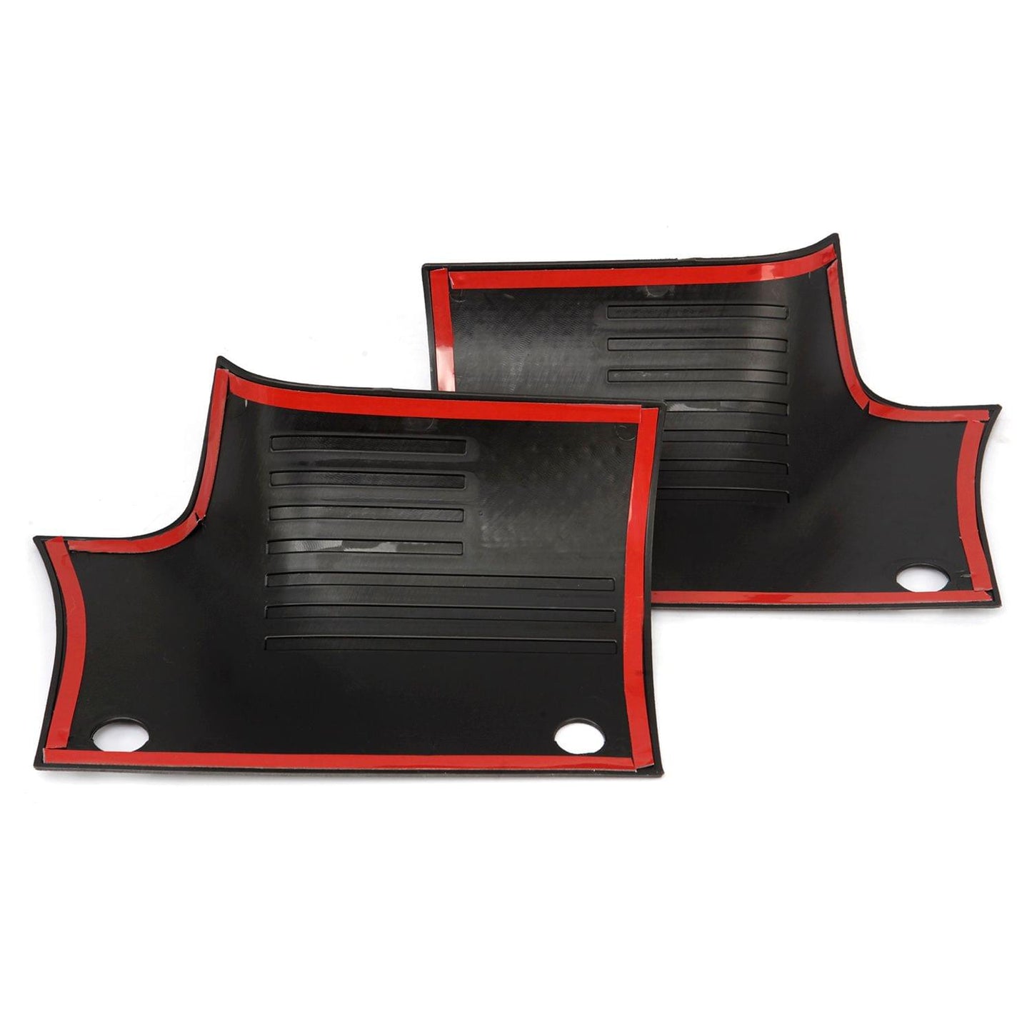 2 pcs ABS Engine Hood Guards Trim USA Flag Hood Wrap Angle