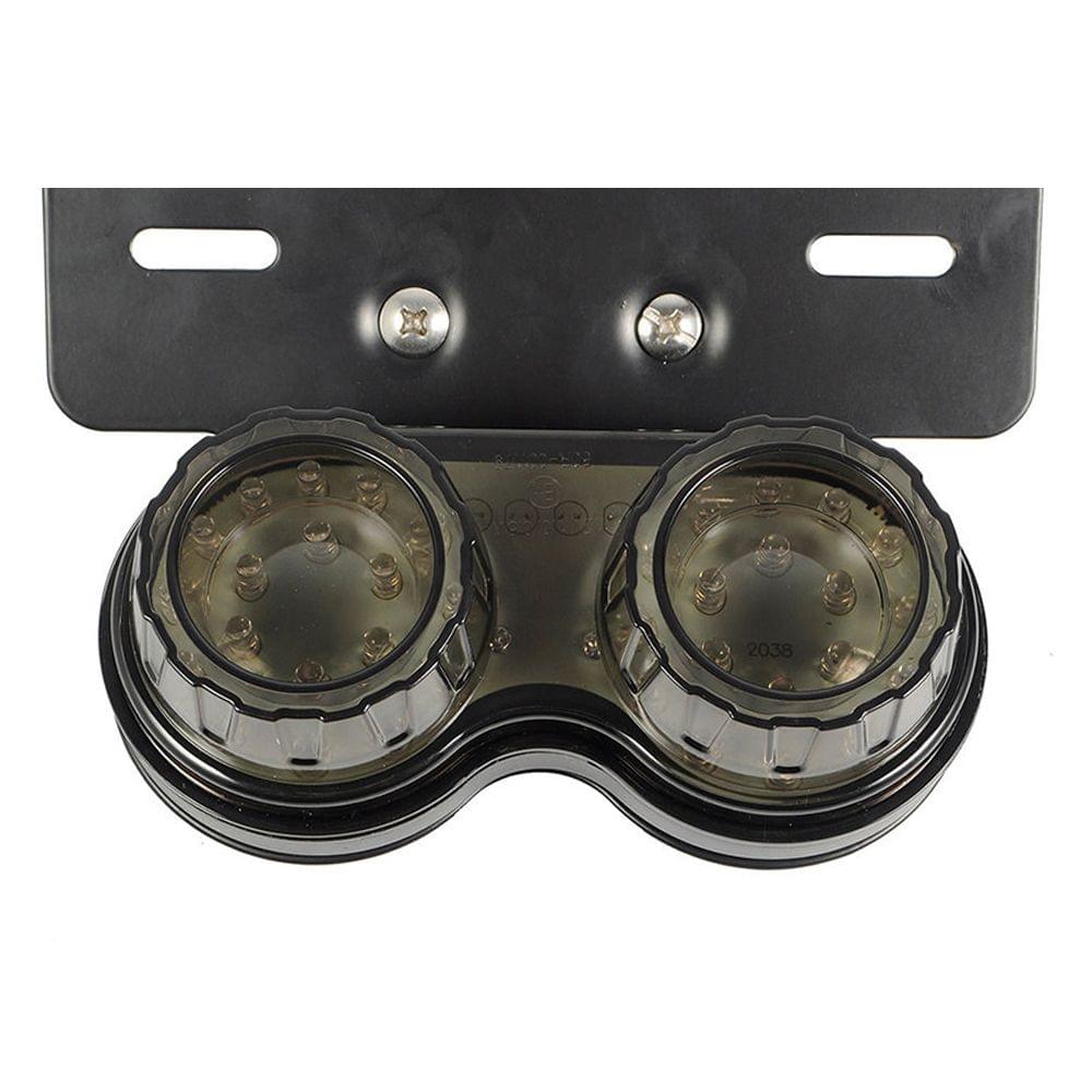 Universal LED Motorcycle Tail Lamp Turn Signal Light Dual