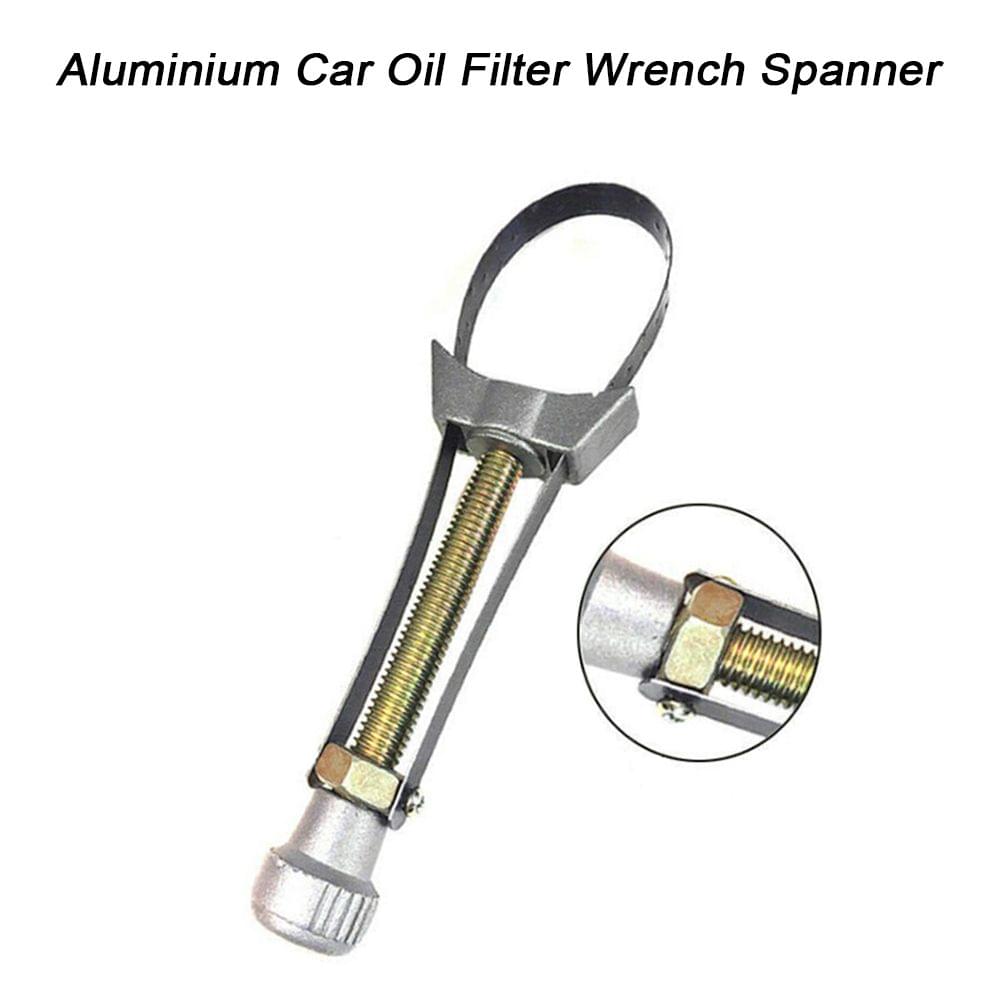 Aluminium Car Oil Filter Wrench Spanner Adjustable Removal