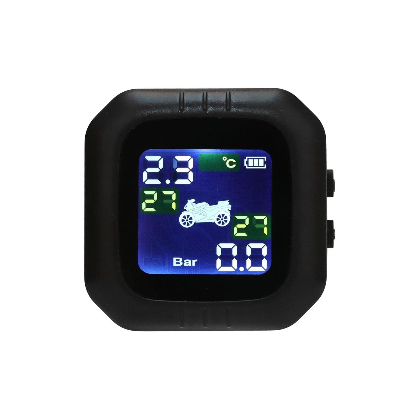 Wireless Motorcycle Tire Pressure Monitoring System TPMS