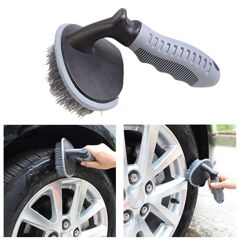 Car Tyre Brush Wheel Washing Tool Portable 360 Degree