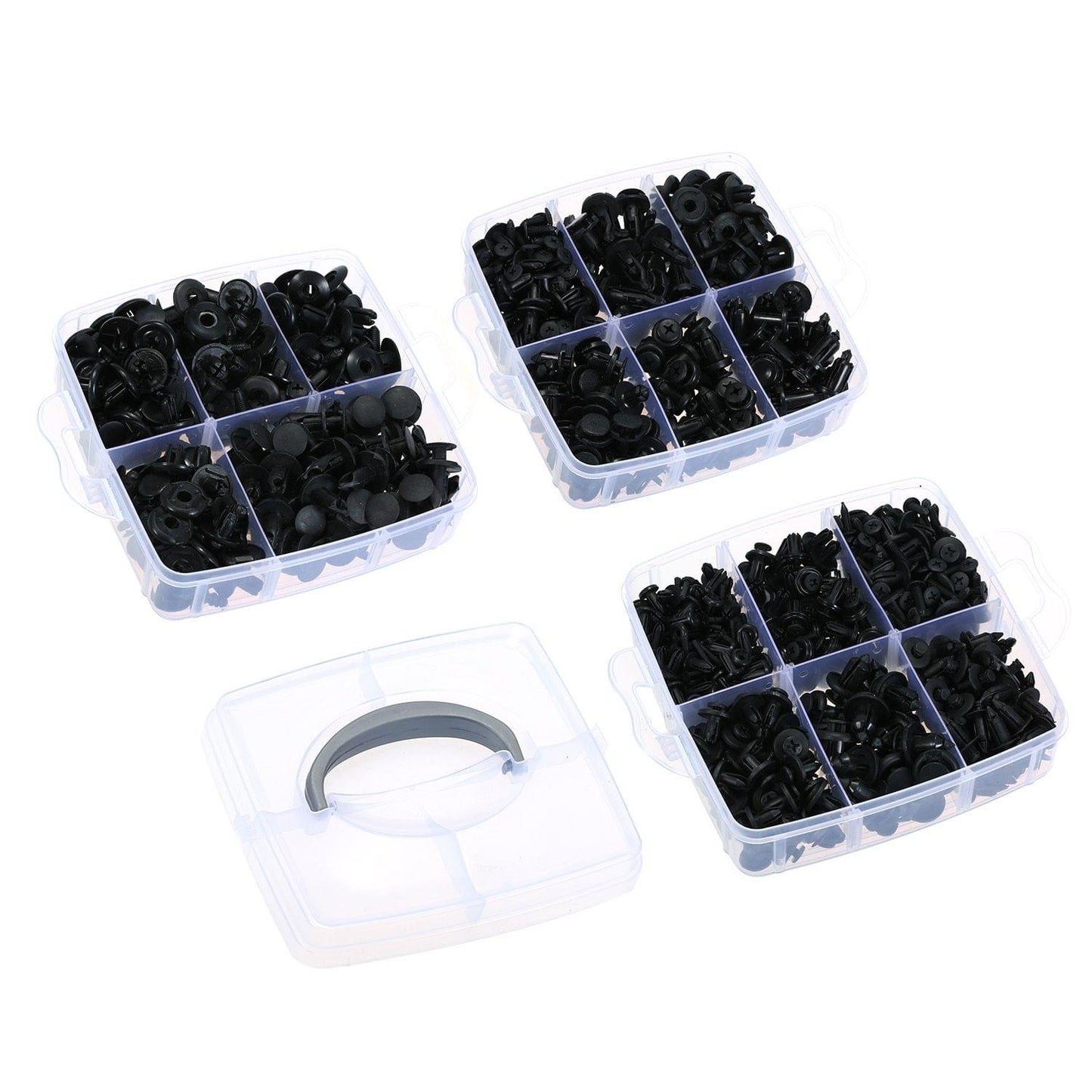 655Pcs Car Push Retainer Clips & Plastic Fasteners Kit 17