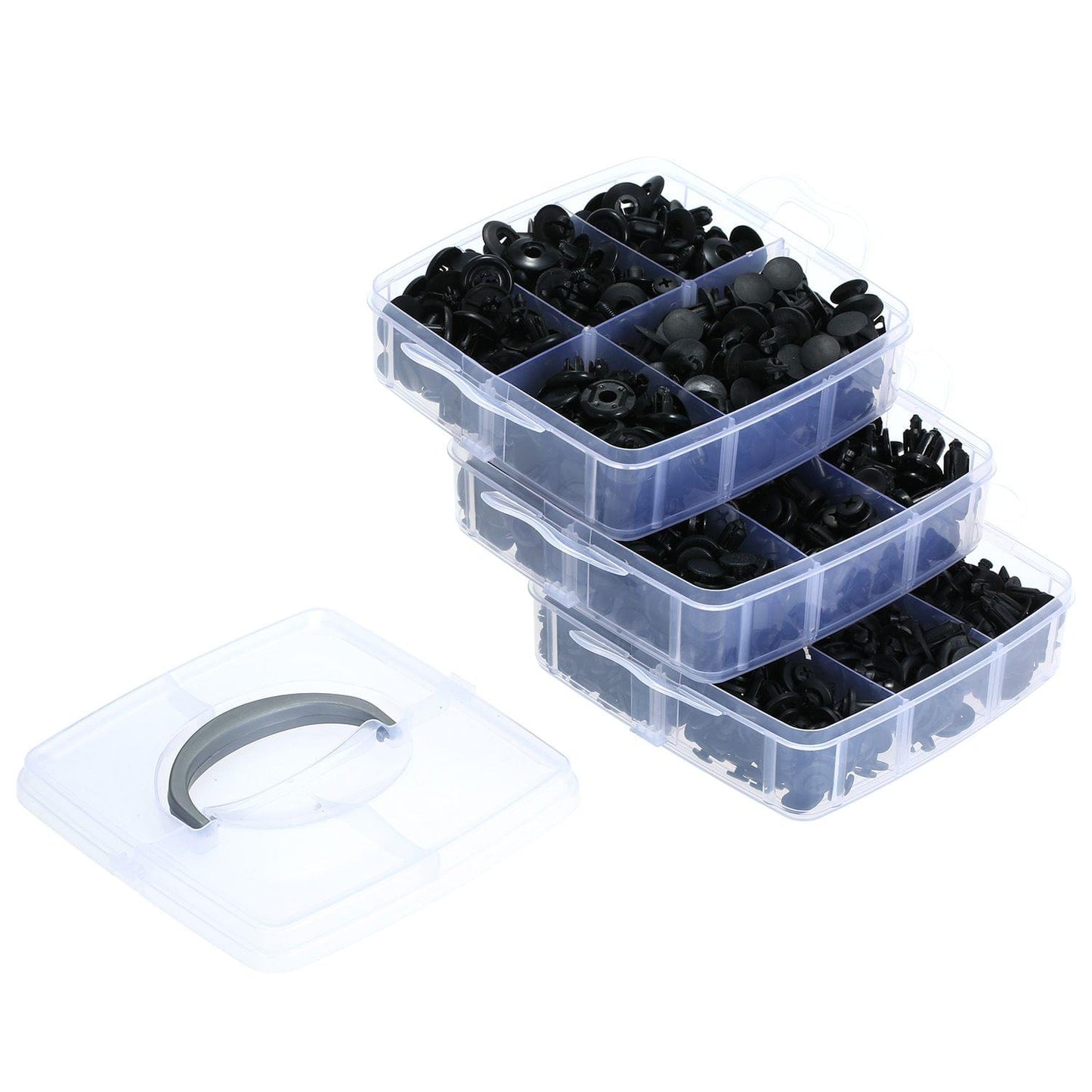 655Pcs Car Push Retainer Clips & Plastic Fasteners Kit 17