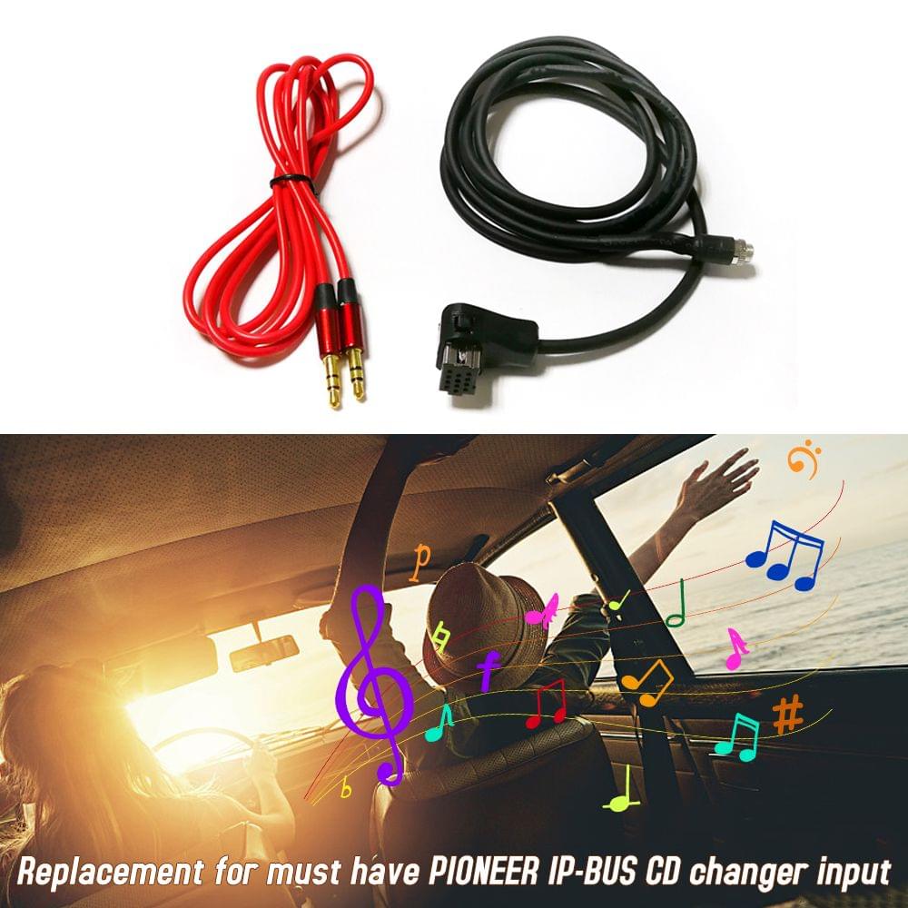 3.5mm Car Radio IPBUS Female Aux Adapter Audio Cable