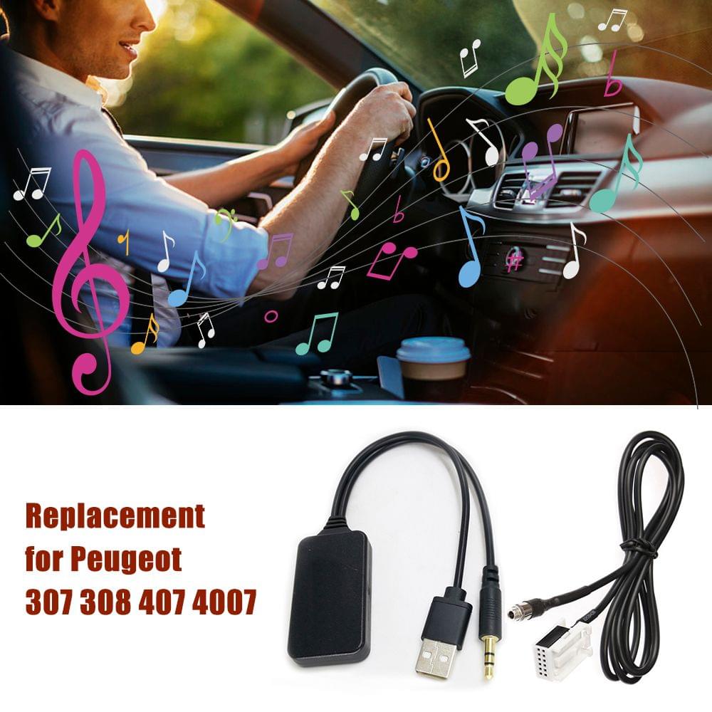 Car Aux USB BT Adapter RD4 Aux-in Audio Cable Replacement