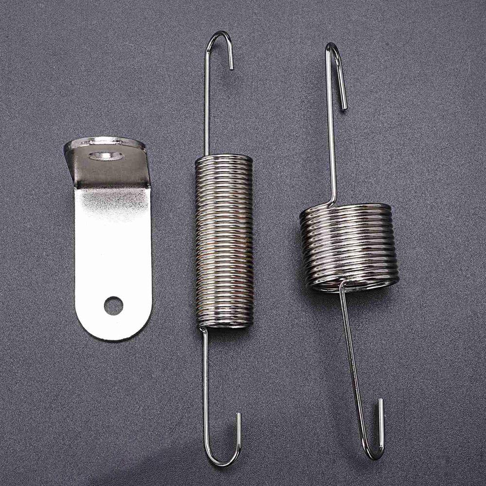 Chrome Plated Throttle Door Return Spring Bracket Dual