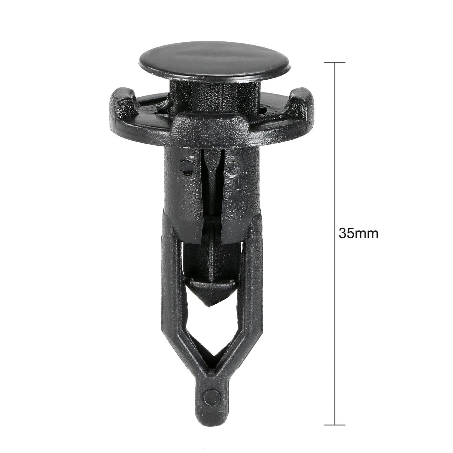 100PCS Nylon Push-Type Automotive Clips Rivet Retainer - 35mm