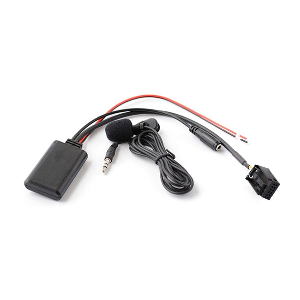 Car AUX-IN Audio BT Adapter with Microphone Handsfree Phone