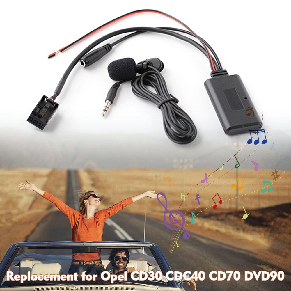 Car AUX-IN Audio BT Adapter with Microphone Handsfree Phone