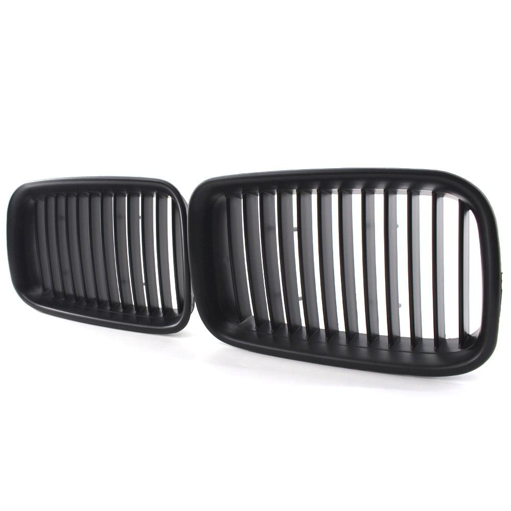 51138122237/51138122238 Car Front Grilles Matte Black