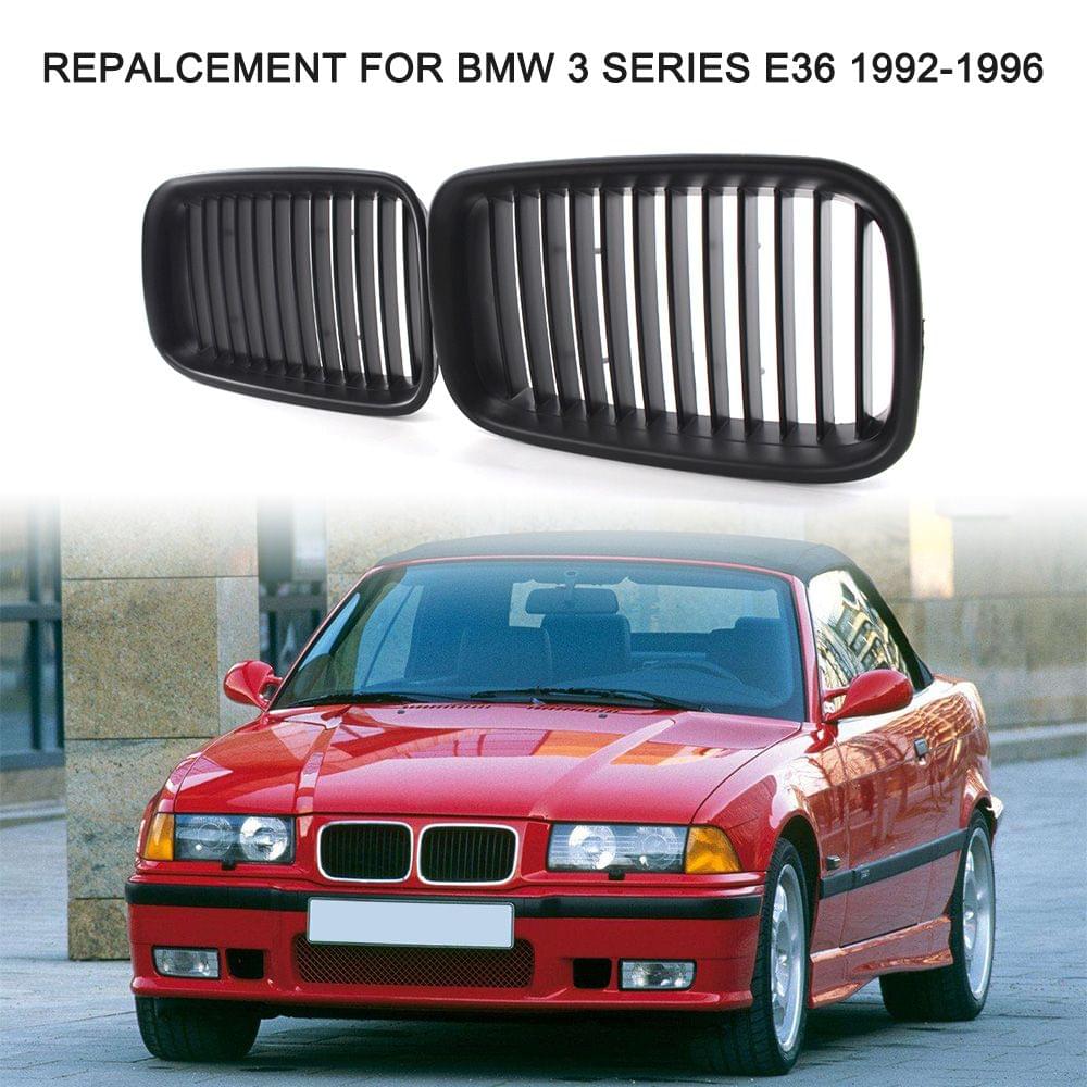 51138122237/51138122238 Car Front Grilles Matte Black