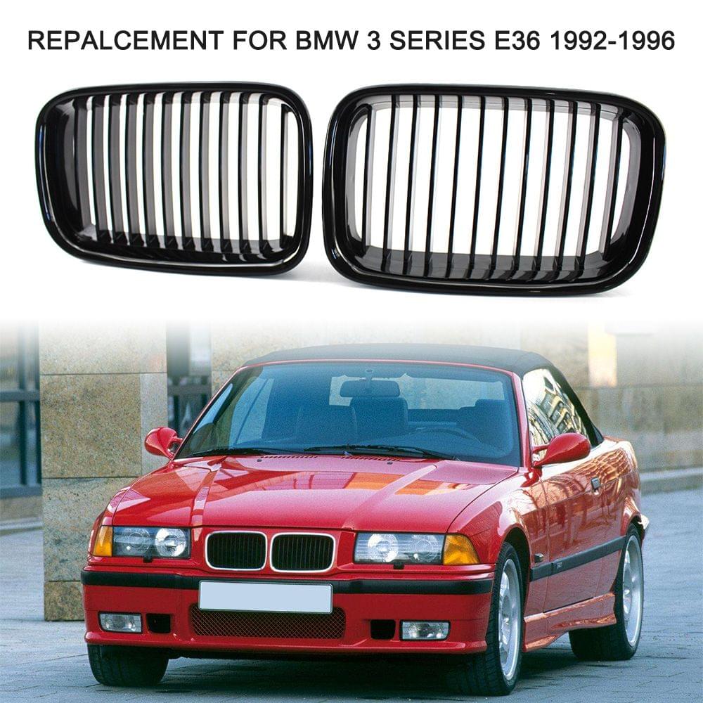 51138122237/51138122238 Car Front Grilles Gloss Black