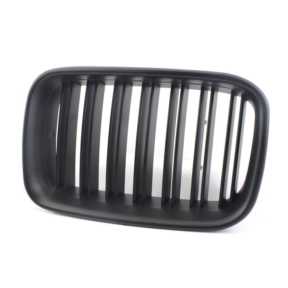 51138122237/51138122238 Car Front Grilles Matte Black Dual