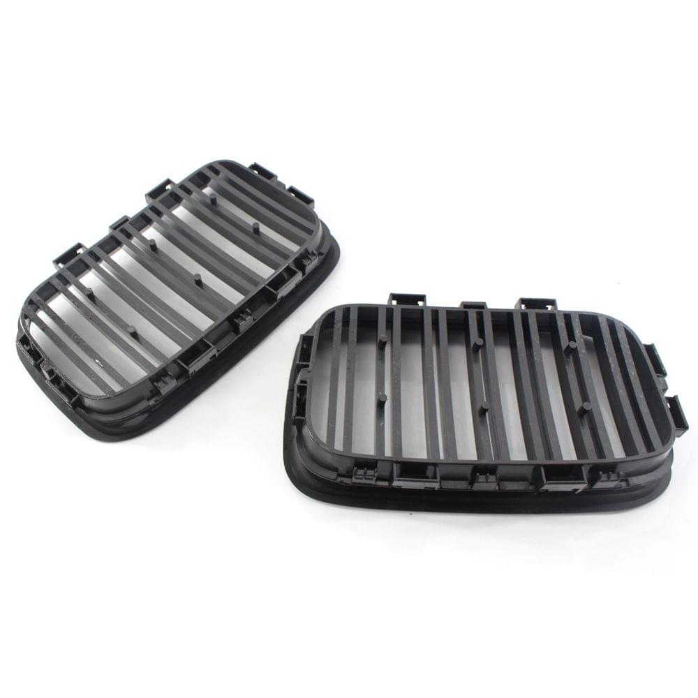 51138122237/51138122238 Car Front Grilles Gloss Black Dual
