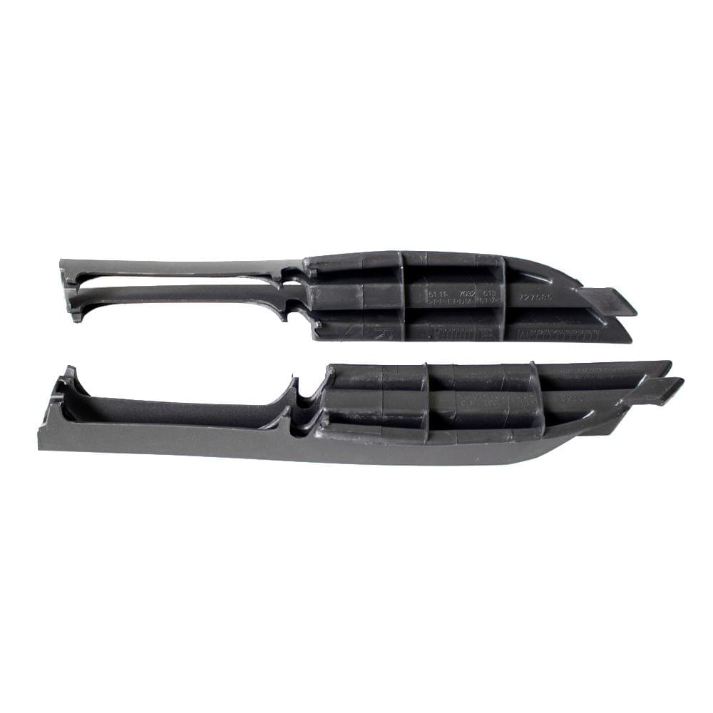 Left+Right Front Bumper Lateral Grille Car Lower Bumper