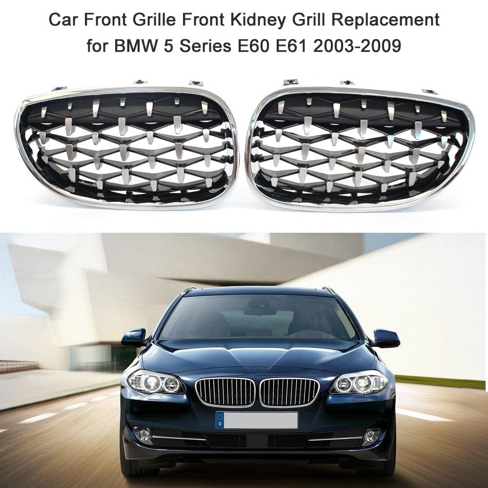 Car Front Grille Front Kidney Grill Replacement for BMW 5
