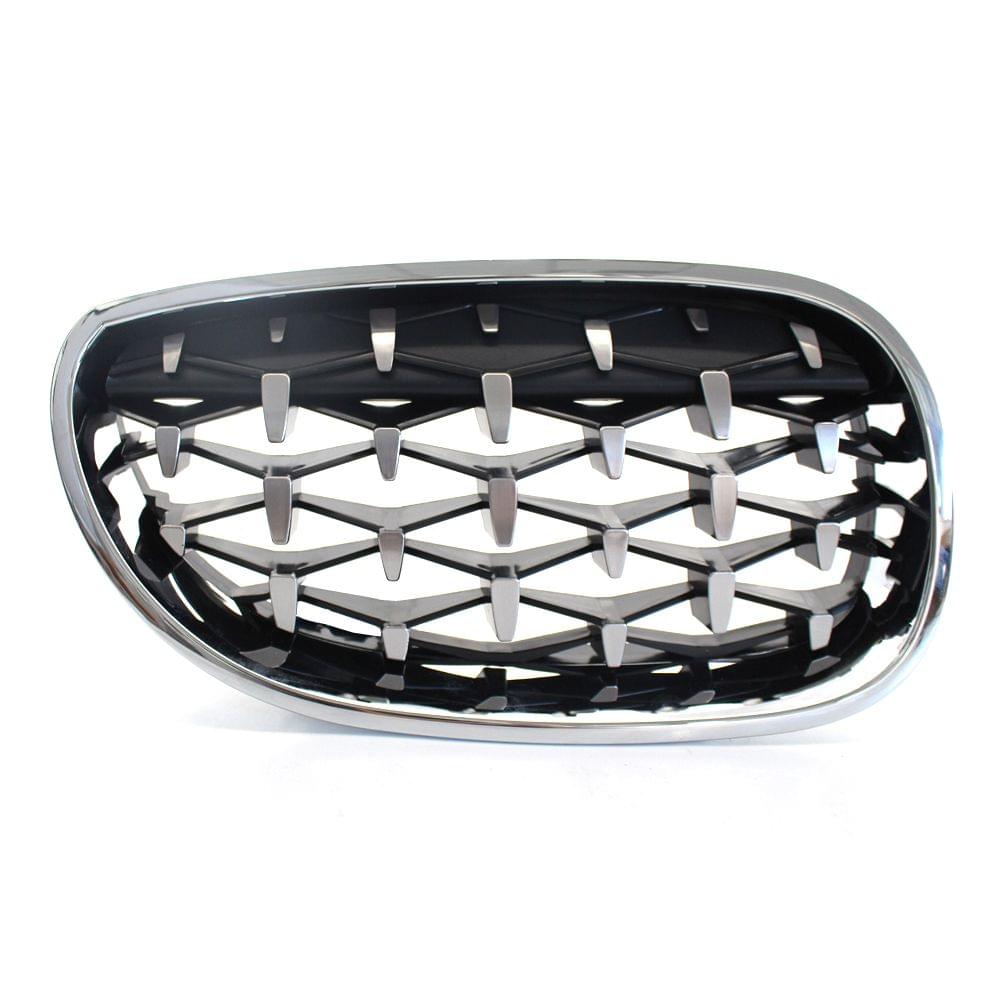 Car Front Grille Front Kidney Grill Replacement for BMW 5