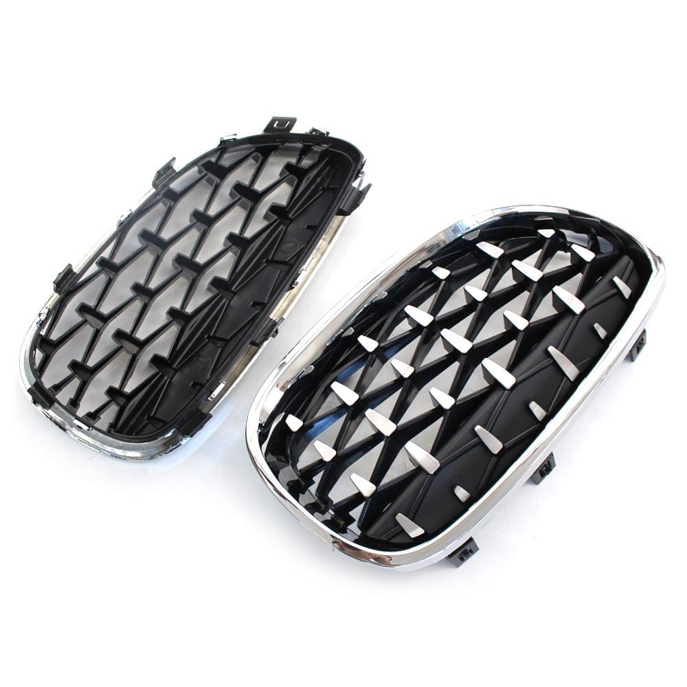 Car Front Grille Front Kidney Grill Replacement for BMW 5