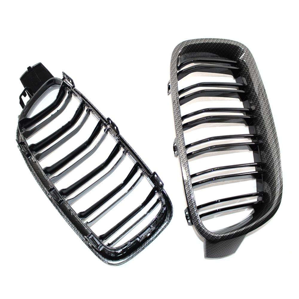 Car Front Grille Front Kidney Grill Replacement for BMW 3