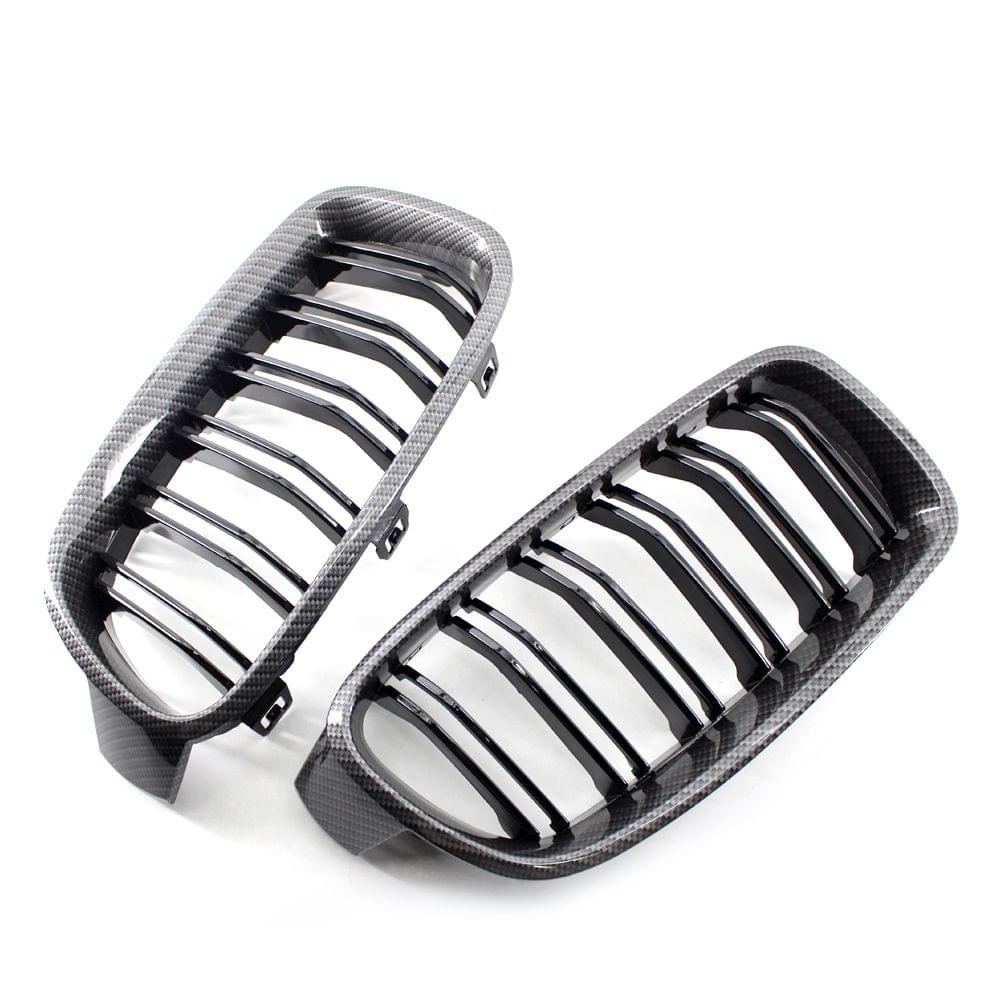 Car Front Grille Front Kidney Grill Replacement for BMW 3