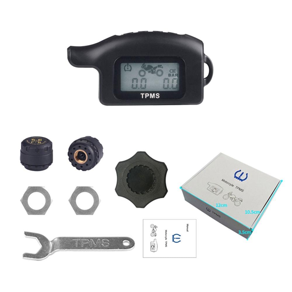 Waterproof Cordless TPMS Motorcycle Tire Pressure Monitoring