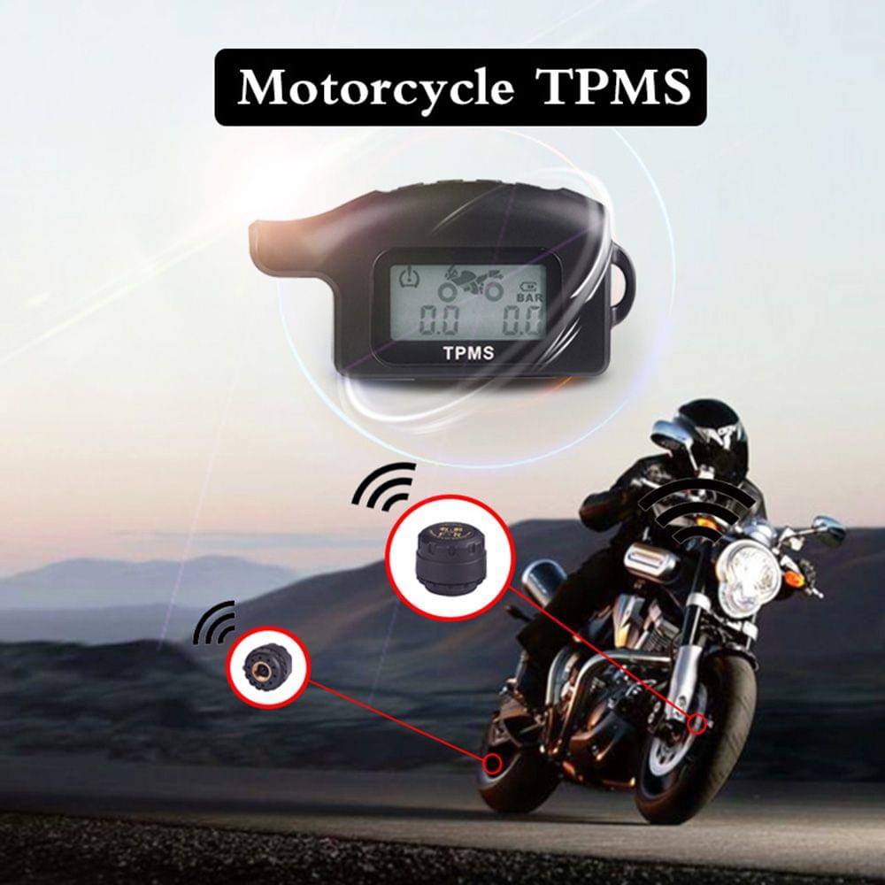 Waterproof Cordless TPMS Motorcycle Tire Pressure Monitoring