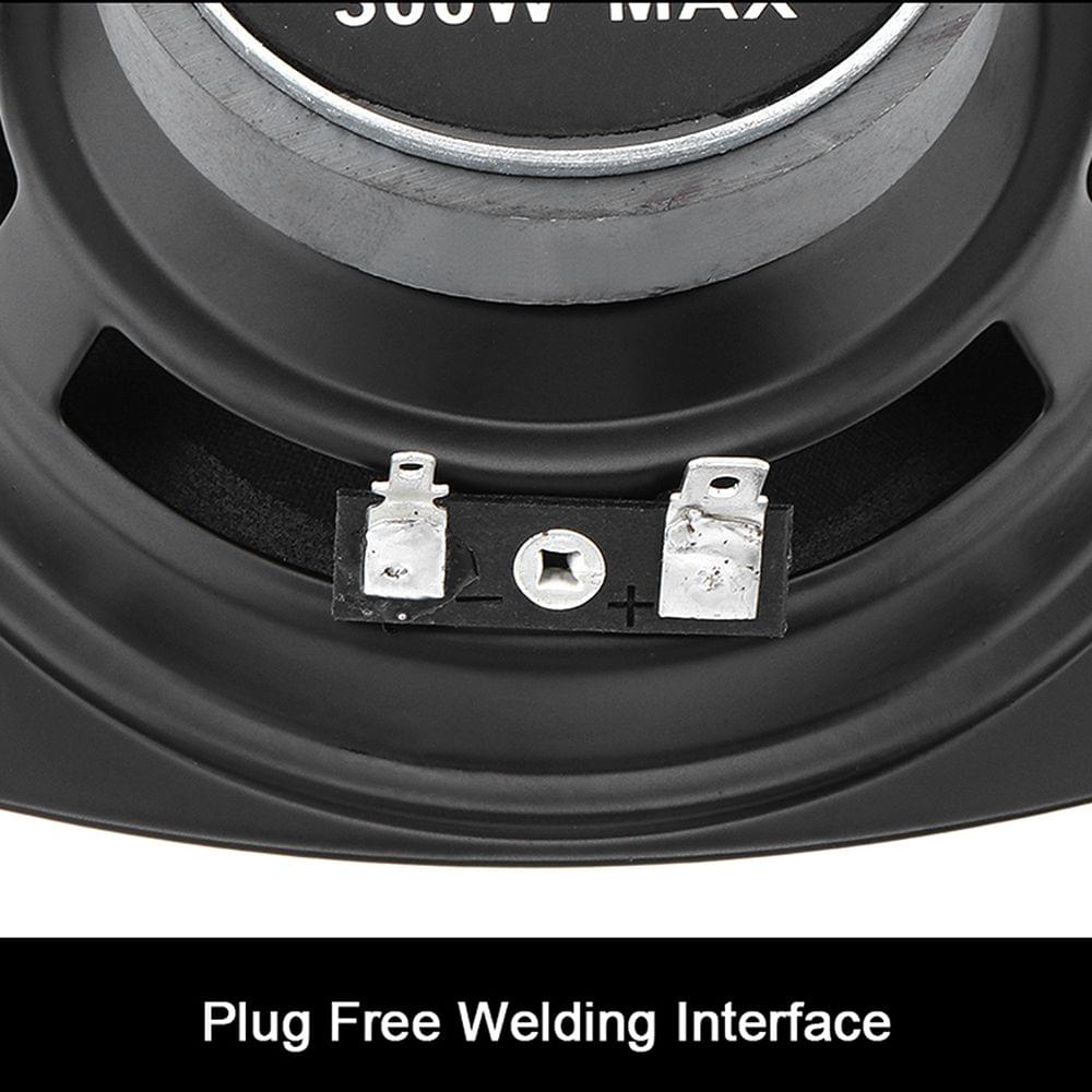 1x 4'' 4 Ohm 300W Car Coaxial Speaker Vehicle Door Auto
