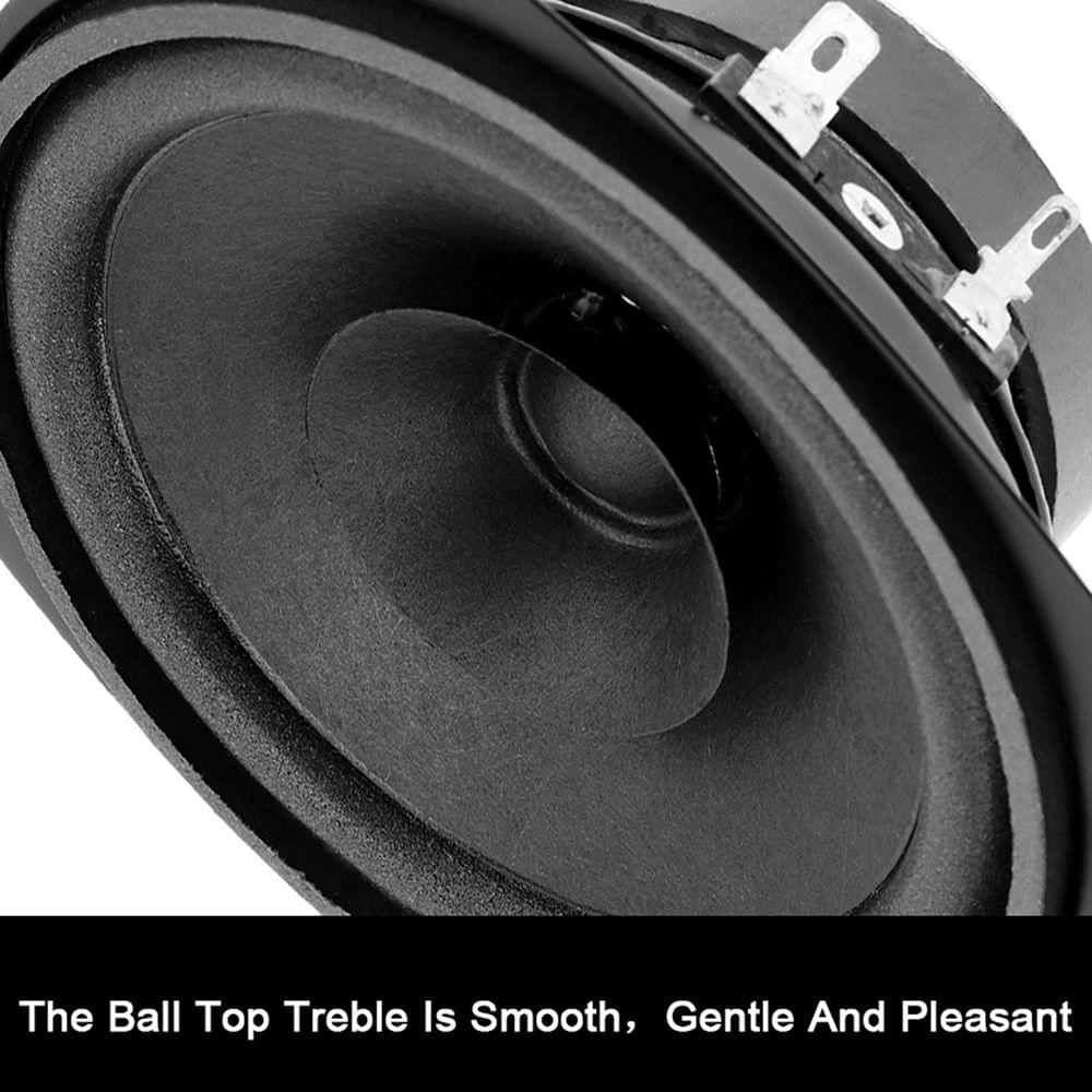 1x 4'' 4 Ohm 300W Car Coaxial Speaker Vehicle Door Auto