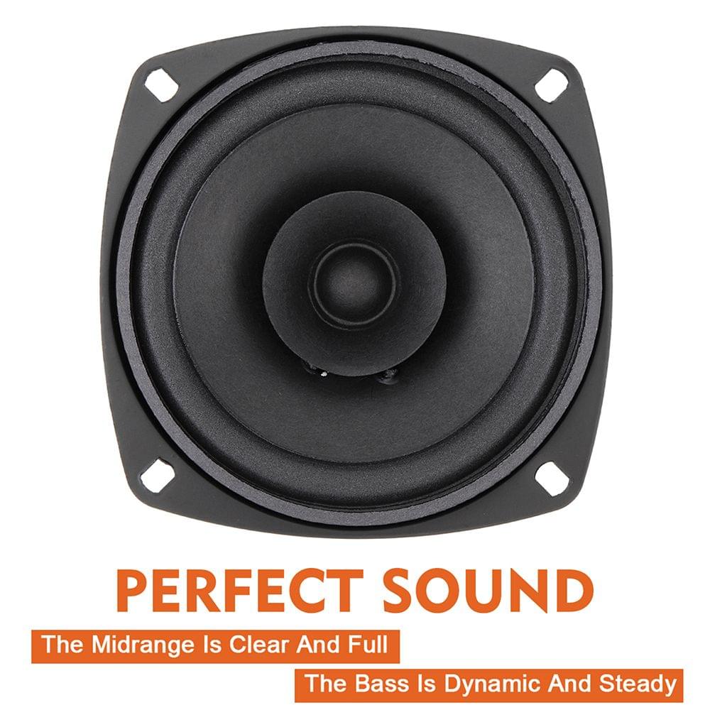 1x 4'' 4 Ohm 300W Car Coaxial Speaker Vehicle Door Auto