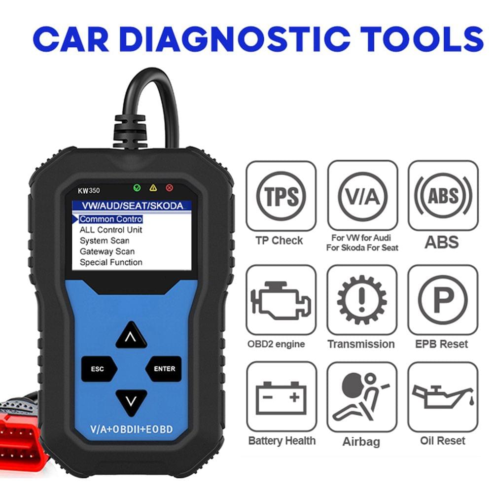 Universal OBDII Scanner Code Reader Engine Fault Reader Tire
