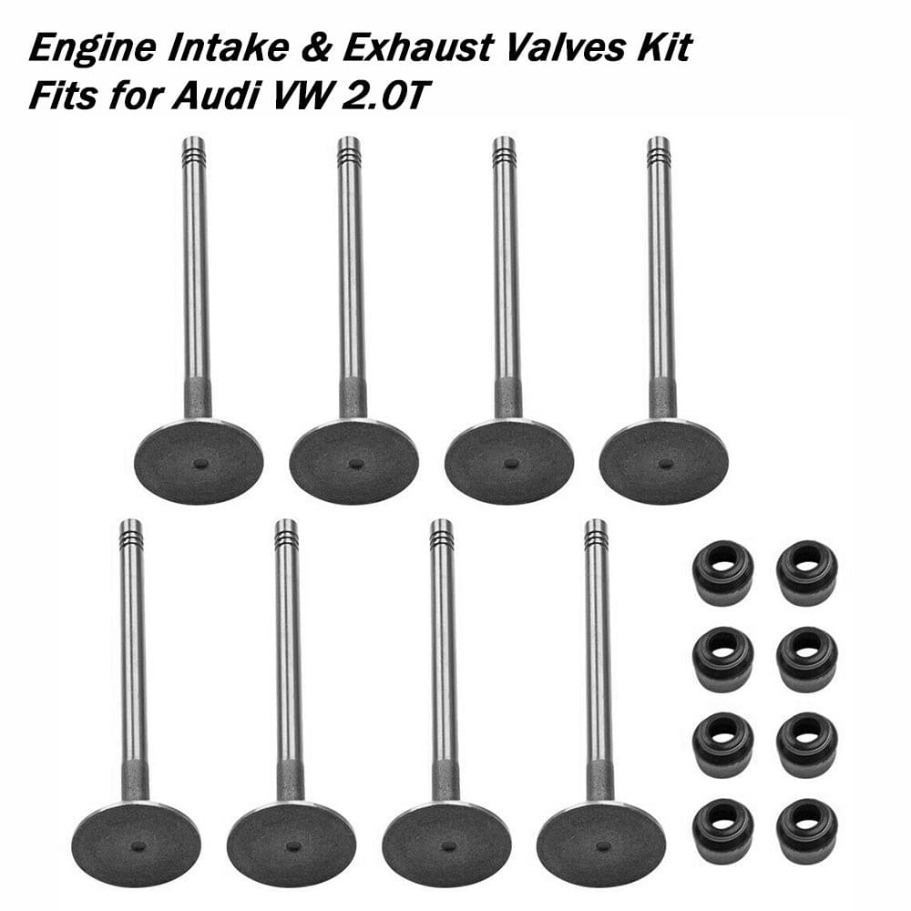 Engine Intake & Exhaust Valves Kit Fits for A-udi V-W 2.0T - 1 kit