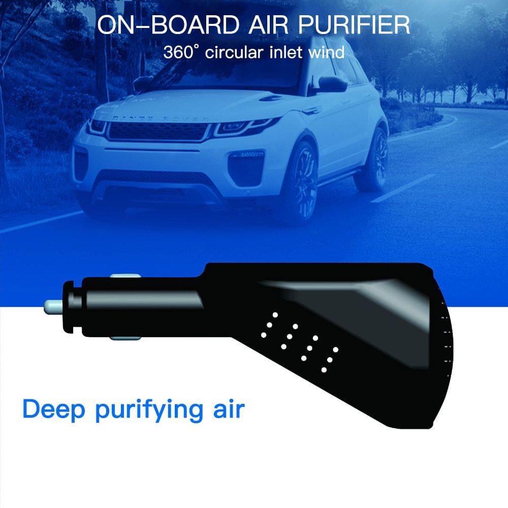Portable Intelligent Vehicle-Mounted Air Purifier