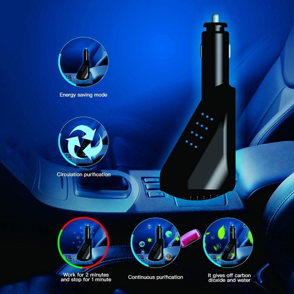 Portable Intelligent Vehicle-Mounted Air Purifier