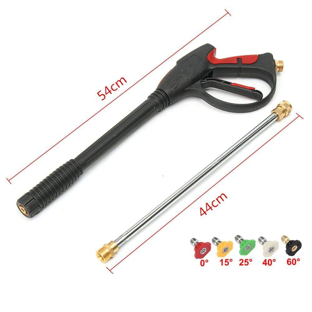 High Pressure Water Washer Sprayer 4000PSI Lance 5 Nozzle - 10m